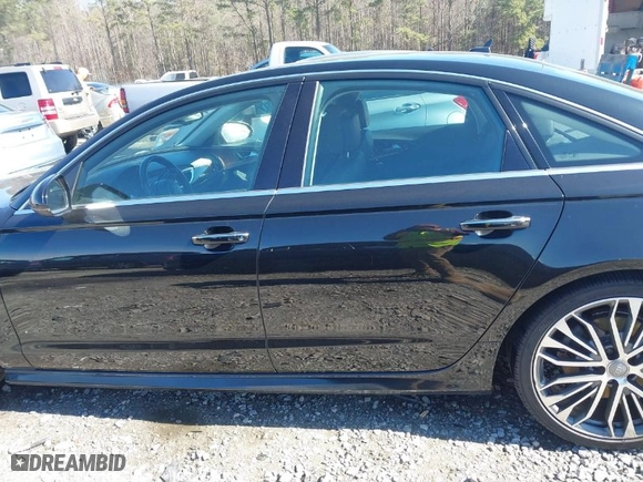 2016 Audi A6 3.0T Premium Plus with VIN WAUFGAFCXGN003236, listed as a IAAI auction lot 41607189 with NaN miles. Bid and sale history available at carsss.com. Image 14.