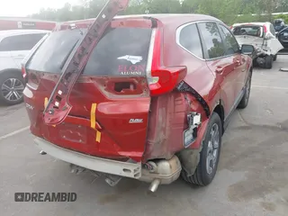 2018 Honda CR-V EX-L with VIN 2HKRW1H89JH501933, listed as a IAAI auction lot 42055281 with 87,083 mi miles and . Bid and sale history available at DreamBid. Image 4.