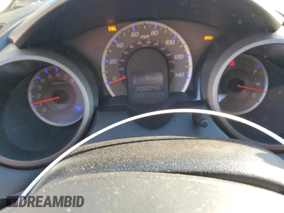 2009 Honda Fit with VIN JHMGE88219S050197, listed as a Copart auction lot 45876345 with 208,046 mi miles and Salvage Title. Bid and sale history available at DreamBid. Image 9.