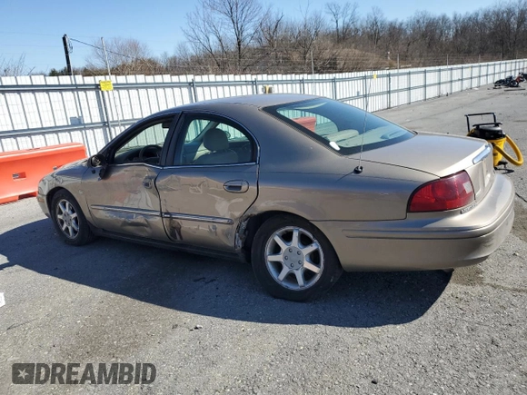 2003 Mercury Sable LS Premium with VIN 1MEFM55S03G611260, listed as a Copart auction lot 48560075 with 160,445 mi miles and Salvage Title. Bid and sale history available at carsss.com. Image 2.