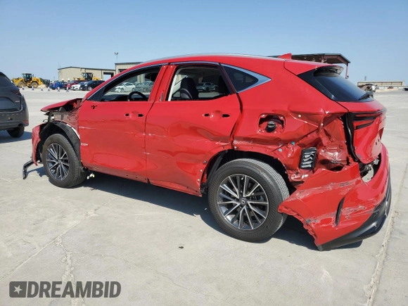 2022 Lexus NX with VIN 2T2GDCAZ0NC002034, listed as a Copart auction lot 86755314 with 0 mi miles and Salvage Title. Bid and sale history available at carsss.com. Image 2.