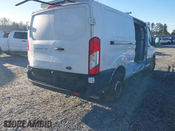 2024 Ford Transit Cargo with VIN 1FTYE1Y83RKA07711, listed as a IAAI auction lot 41768067 with 22,587 mi miles. Bid and sale history available at carsss.com. Image 4.