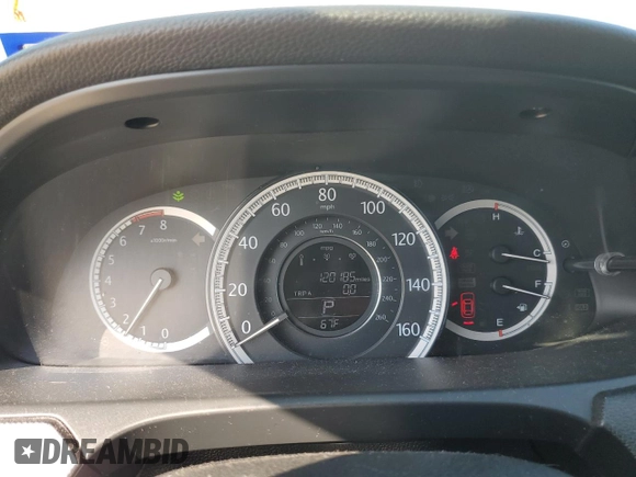 2014 Honda Accord LX with VIN 1HGCR2F31EA227846, listed as a Copart auction lot 47406245 with 120,185 mi miles and Salvage Title. Bid and sale history available at carsss.com. Image 9.