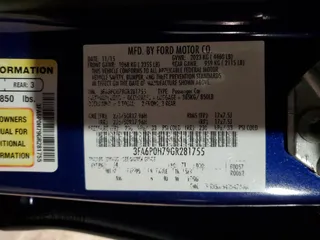 2016 Ford Fusion SE with VIN 3FA6P0H79GR281755, listed as a Copart auction lot 46574155 with 112,681 mi miles and Salvage Title. Bid and sale history available at DreamBid. Image 12.