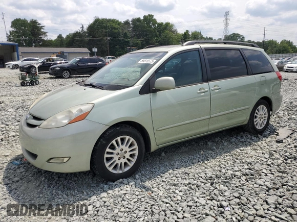 2008 Toyota Sienna XLE with VIN 5TDZK22C48S167135, listed as a Copart auction lot 59515575 with 251,580 mi miles and Salvage title. Bid and sale history available at DreamBid. Image 1.