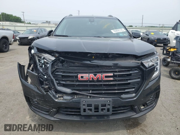 2023 GMC Terrain SLE z VIN 3GKALMEG9PL182341, wystawiony jako Copart lot #60895125 z przebiegiem 25 597 mil mil oraz Szkoda całkowita • Salvage title. Historia ofert i sprzedaży dostępna na DreamBid. Obrazek 5.