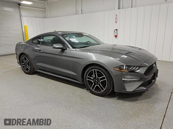 2023 Ford Mustang EcoBoost with VIN 1FA6P8TH3P5110209, listed as a Copart auction lot 48497035 with 30,770 mi miles and Clean Title. Bid and sale history available at carsss.com. Image 4.