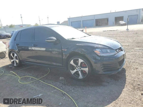 2017 Volkswagen GTI S z VIN 3VW547AU6HM026810, wystawiony jako Copart lot #56215205 z przebiegiem 66 486 mil mil oraz Szkoda całkowita • Salvage title. Historia ofert i sprzedaży dostępna na DreamBid. Obrazek 4.