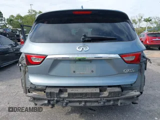 2017 Infiniti QX60 with VIN 5N1DL0MN8HC529622, listed as a IAAI auction lot 41724339 with 191,983 mi miles. Bid and sale history available at carsss.com. Image 6.