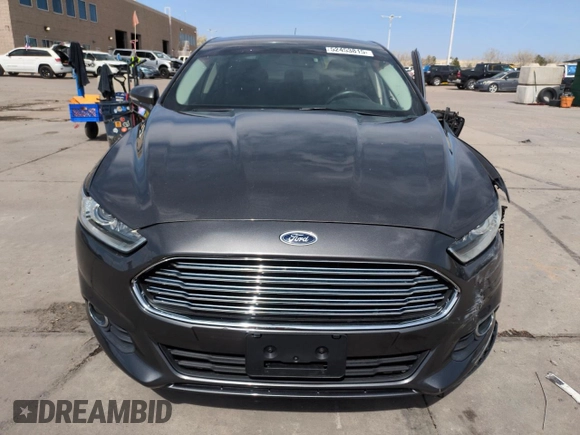 2015 Ford Fusion SE with VIN 3FA6P0HD7FR257555, listed as a Copart auction lot 52453815 with 52,609 mi miles and Salvage Title. Bid and sale history available at DreamBid. Image 5.