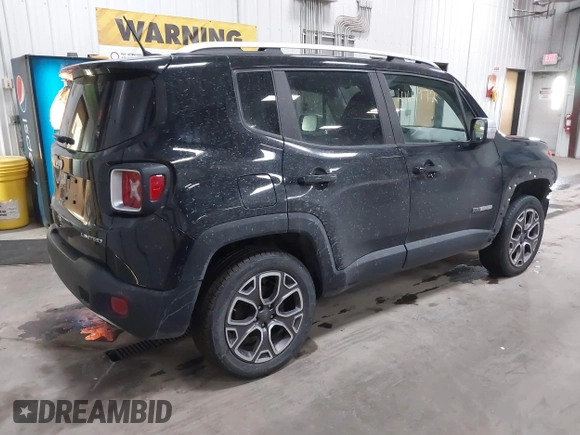 2017 Jeep Renegade Limited z VIN ZACCJBDB4HPG64163, wystawiony jako IAAI lot #41661972 z przebiegiem 68 335 mil mil oraz . Historia ofert i sprzedaży dostępna na DreamBid. Obrazek 4.