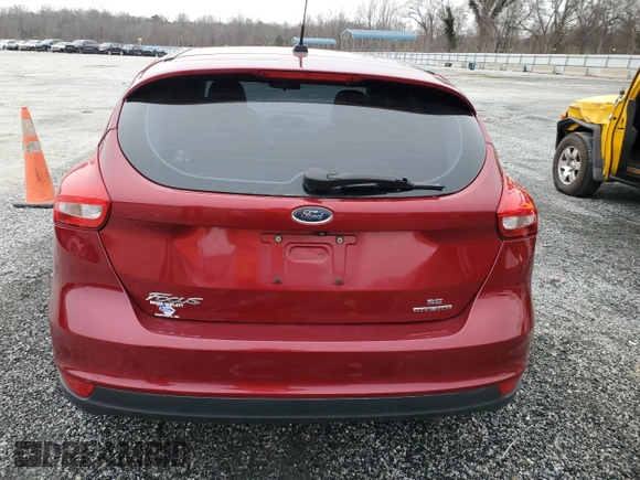 2015 Ford Focus SE with VIN 1FADP3K27FL227681, listed as a Copart auction lot 46021005 with 67,385 mi miles and Salvage Title. Bid and sale history available at carsss.com. Image 6.