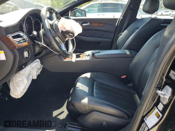 2014 Mercedes-Benz CLS-Class CLS 550 with VIN WDDLJ9BB8EA106670, listed as a Copart auction lot 55510784 with 118,231 mi miles and Salvage Title. Bid and sale history available at carsss.com. Image 7.