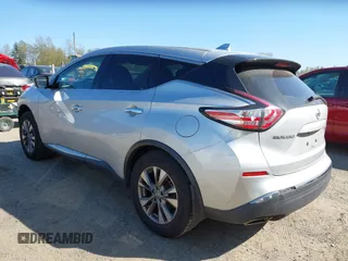 2016 Nissan Murano SL z VIN 5N1AZ2MH5GN144710, wystawiony jako IAAI lot #42011022 z przebiegiem 155 219 mil mil oraz . Historia ofert i sprzedaży dostępna na DreamBid. Obrazek 3.