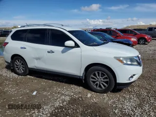 2015 Nissan Pathfinder SV with VIN 5N1AR2MM2FC706716, listed as a Copart auction lot 54173455 with 178,725 mi miles and Salvage title. Bid and sale history available at DreamBid. Image 4.