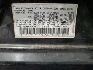 2001 Toyota RAV4 with VIN JTEGH20V110030345, listed as a Copart auction lot 64456775 with 35,539 mi miles and Salvage title. Bid and sale history available at DreamBid. Image 13.