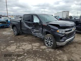 2023 Chevrolet Silverado 1500 LT z VIN 2GCUDDED5P1130573, wystawiony jako Copart lot #43181035 z przebiegiem 21 424 mil mil oraz Szkoda całkowita • Salvage title. Historia ofert i sprzedaży dostępna na DreamBid. Obrazek 4.