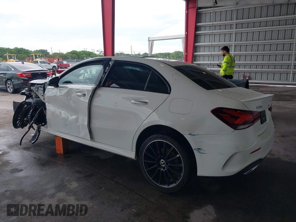 2021 Mercedes-Benz A 220 with VIN W1K3G4EB6MJ264856, listed as a IAAI auction lot 42246751 with 21,121 mi miles and . Bid and sale history available at DreamBid. Image 3.