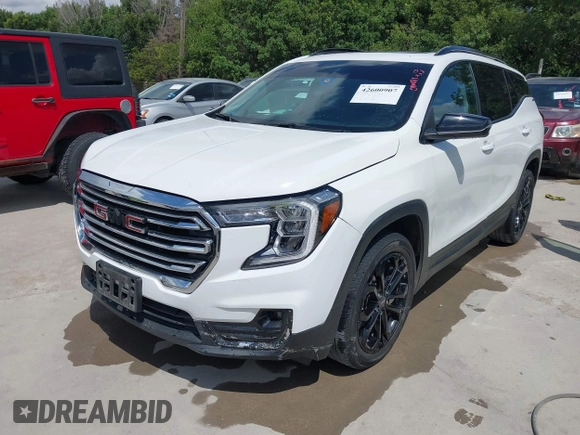2022 GMC Terrain SLT with VIN 3GKALPEVXNL269968, listed as a IAAI auction lot 42600907 with 39,685 mi miles and . Bid and sale history available at DreamBid. Image 17.