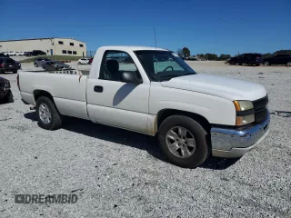 2006 Chevrolet Silverado 1500 Work Truck with VIN 3GCEC14X36G154085, listed as a Copart auction lot 49243055 with 239,106 mi miles and Salvage Title. Bid and sale history available at DreamBid. Image 4.
