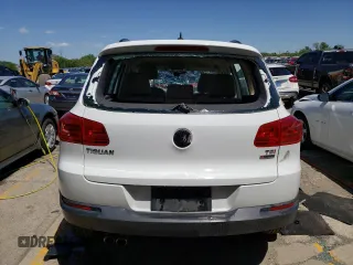 2016 Volkswagen Tiguan R-Line with VIN WVGBV7AX1GW593028, listed as a Copart auction lot 57425084 with Not Provided miles and Salvage Title. Bid and sale history available at DreamBid. Image 6.
