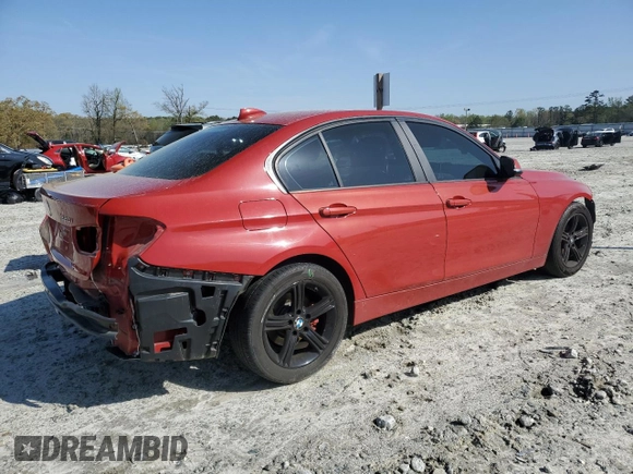 2015 BMW 3 Series 320i with VIN WBA3B1G57FNT03896, listed as a Copart auction lot 50959635 with 97,273 mi miles and Salvage Title. Bid and sale history available at carsss.com. Image 3.