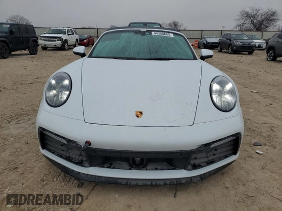 2020 Porsche 911 Carrera S with VIN WP0CB2A99LS263435, listed as a Copart auction lot 44380665 with 10,423 mi miles and Salvage Title. Bid and sale history available at DreamBid. Image 5.
