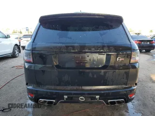 2021 Land Rover Range Rover Sport SVR with VIN SALWZ2RE8MA789212, listed as a Copart auction lot 75075584 with 42,192 mi miles and Salvage Title. Bid and sale history available at DreamBid. Image 6.