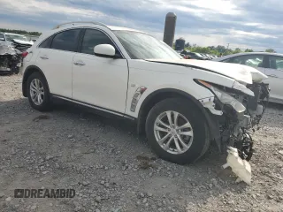 2016 Infiniti QX70 with VIN JN8CS1MU5GM130261, listed as a Copart auction lot 55860435 with Not provided miles and Clean title. Bid and sale history available at DreamBid. Image 4.