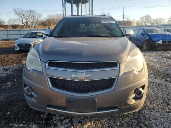 2012 Chevrolet Equinox LTZ with VIN 2GNFLGE57C6211455, listed as a Copart auction lot 46452445 with 145,350 mi miles and Salvage Title. Bid and sale history available at carsss.com. Image 5.