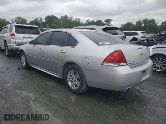 2015 Chevrolet Impala LS with VIN 2G1WA5E33F1125085, listed as a Copart auction lot 58492845 with 166,064 mi miles and Salvage title. Bid and sale history available at DreamBid. Image 2.