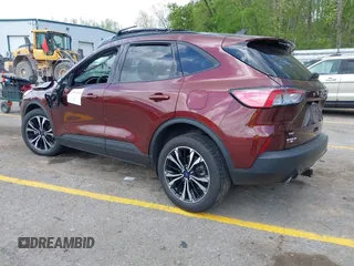 2021 Ford Escape SE Hybrid with VIN 1FMCU9BZ9MUA15592, listed as a IAAI auction lot 42261312 with 56,525 mi miles and . Bid and sale history available at DreamBid. Image 3.
