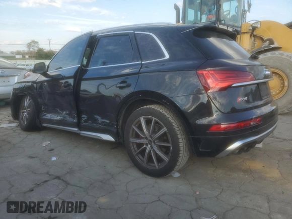 2023 Audi SQ5 Premium Plus with VIN WA1B4AFY8P2020909, listed as a Copart auction lot 74684454 with 41,841 mi miles and Salvage Title. Bid and sale history available at carsss.com. Image 2.