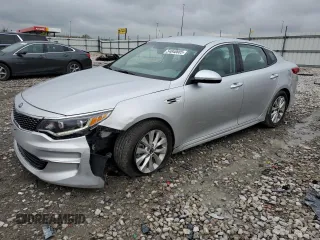 2016 Kia Optima EX z VIN 5XXGU4L32GG052402, wystawiony jako Copart lot #54840885 z przebiegiem 89 435 mil mil oraz Szkoda całkowita • Salvage title. Historia ofert i sprzedaży dostępna na DreamBid. Obrazek 1.