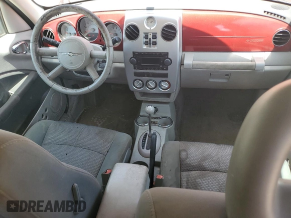 2006 Chrysler PT Cruiser Limited with VIN 3A8FY68B96T208006, listed as a Copart auction lot 57254435 with 96,706 mi miles and Salvage title. Bid and sale history available at DreamBid. Image 8.