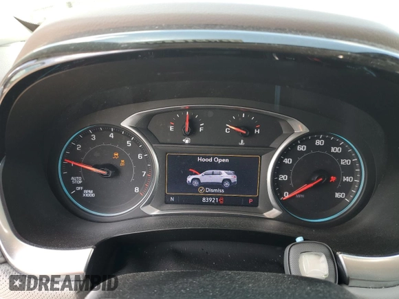 2020 Chevrolet Traverse Premier with VIN 1GNERKKW4LJ274817, listed as a Copart auction lot 54577265 with 83,921 mi miles and Salvage title. Bid and sale history available at DreamBid. Image 9.