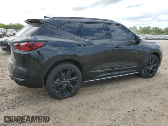 2021 Chevrolet Blazer RS with VIN 3GNKBERS4MS560615, listed as a Copart auction lot 51508685 with 63,207 mi miles and Salvage title. Bid and sale history available at DreamBid. Image 3.
