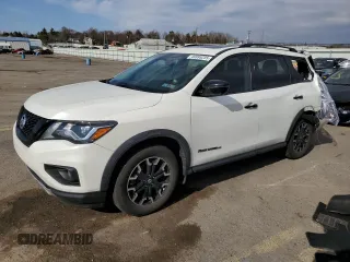 2019 Nissan Pathfinder SV with VIN 5N1DR2MM9KC628216, listed as a Copart auction lot 49995235 with 0 mi miles and Salvage Title. Bid and sale history available at carsss.com. Image 1.