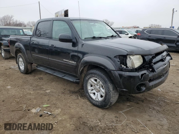 2006 Toyota Tundra Limited with VIN 5TBDT48176S511927, listed as a Copart auction lot 44046135 with 174,125 mi miles and Salvage Title. Bid and sale history available at DreamBid. Image 4.