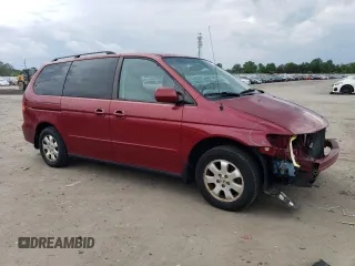 2003 Honda Odyssey EX z VIN 5FNRL18643B124601, wystawiony jako Copart lot #58769005 z przebiegiem 177 710 mil mil oraz Szkoda całkowita • Salvage title. Historia ofert i sprzedaży dostępna na DreamBid. Obrazek 4.