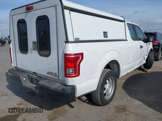 2017 Ford F-150 XL with VIN 1FTEX1CG0HKC30914, listed as a IAAI auction lot 42013147 with 40,279 mi miles. Bid and sale history available at carsss.com. Image 4.