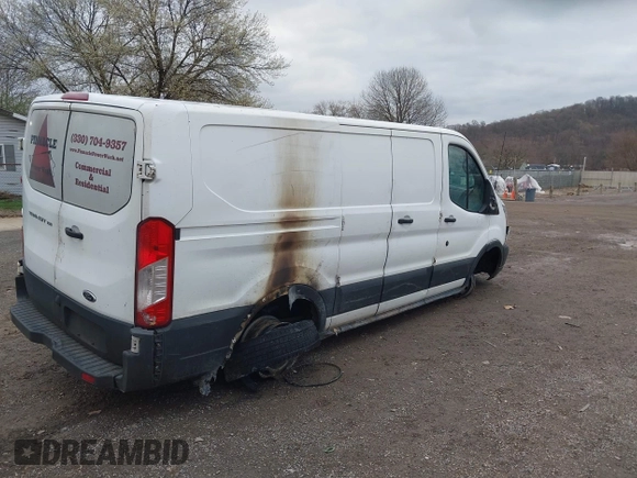 2016 Ford Transit Cargo with VIN 1FTYE1ZM9GKB06266, listed as a IAAI auction lot 41925586 with 165,779 mi miles and . Bid and sale history available at carsss.com. Image 4.