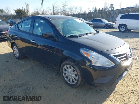 2016 Nissan Versa SV with VIN 3N1CN7AP4GL874001, listed as a IAAI auction lot 41643720 with 169,381 mi miles and . Bid and sale history available at carsss.com. Image 1.