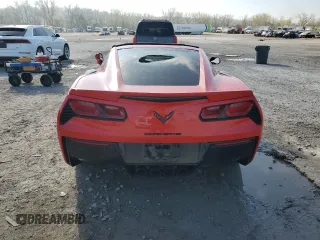 2016 Chevrolet Corvette Z51 2LT with VIN 1G1YK2D78G5124636, listed as a Copart auction lot 79050294 with Not provided miles and Non repairable. Bid and sale history available at DreamBid. Image 6.