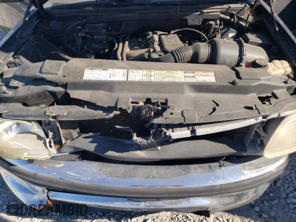 1997 Ford F-150 with VIN 1FTDX1722VNB96527, listed as a Copart auction lot 87304814 with 106,771 mi miles and Salvage title. Bid and sale history available at DreamBid. Image 11.