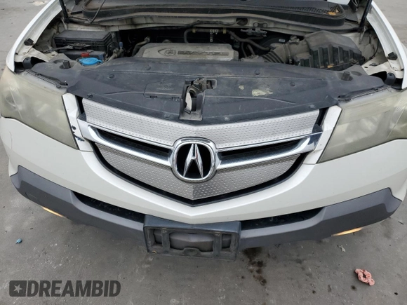 2008 Acura MDX Tech/Pwr Tail Gate with VIN 2HNYD28608H542163, listed as a Copart auction lot 43007725 with 252,616 mi miles and Salvage Title. Bid and sale history available at carsss.com. Image 12.