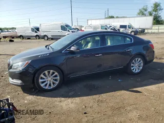 2014 Buick LaCrosse Leather with VIN 1G4GB5G38EF229757, listed as a Copart auction lot 61594635 with 167,299 mi miles and Clean title. Bid and sale history available at DreamBid. Image 1.