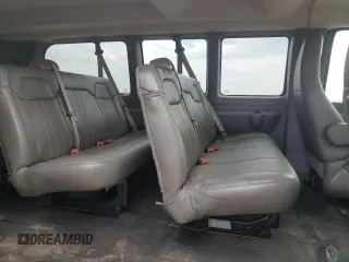 2018 Chevrolet Express Passenger LS with VIN 1GAWGEFG0J1212151, listed as a Copart auction lot 57289585 with 138,956 mi miles and Salvage title. Bid and sale history available at DreamBid. Image 11.