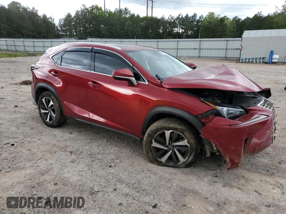 2020 Lexus NX 300 z VIN JTJGARBZ7L2176514, wystawiony jako Copart lot #56626135 z przebiegiem Nie podano mil oraz Szkoda całkowita • Salvage title. Historia ofert i sprzedaży dostępna na DreamBid. Obrazek 4.