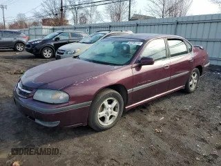 2003 Chevrolet Impala LS with VIN 2G1WH52KX39130210, listed as a Copart auction lot 52206115 with 61,763 mi miles and Salvage Title. Bid and sale history available at DreamBid. Image 1.